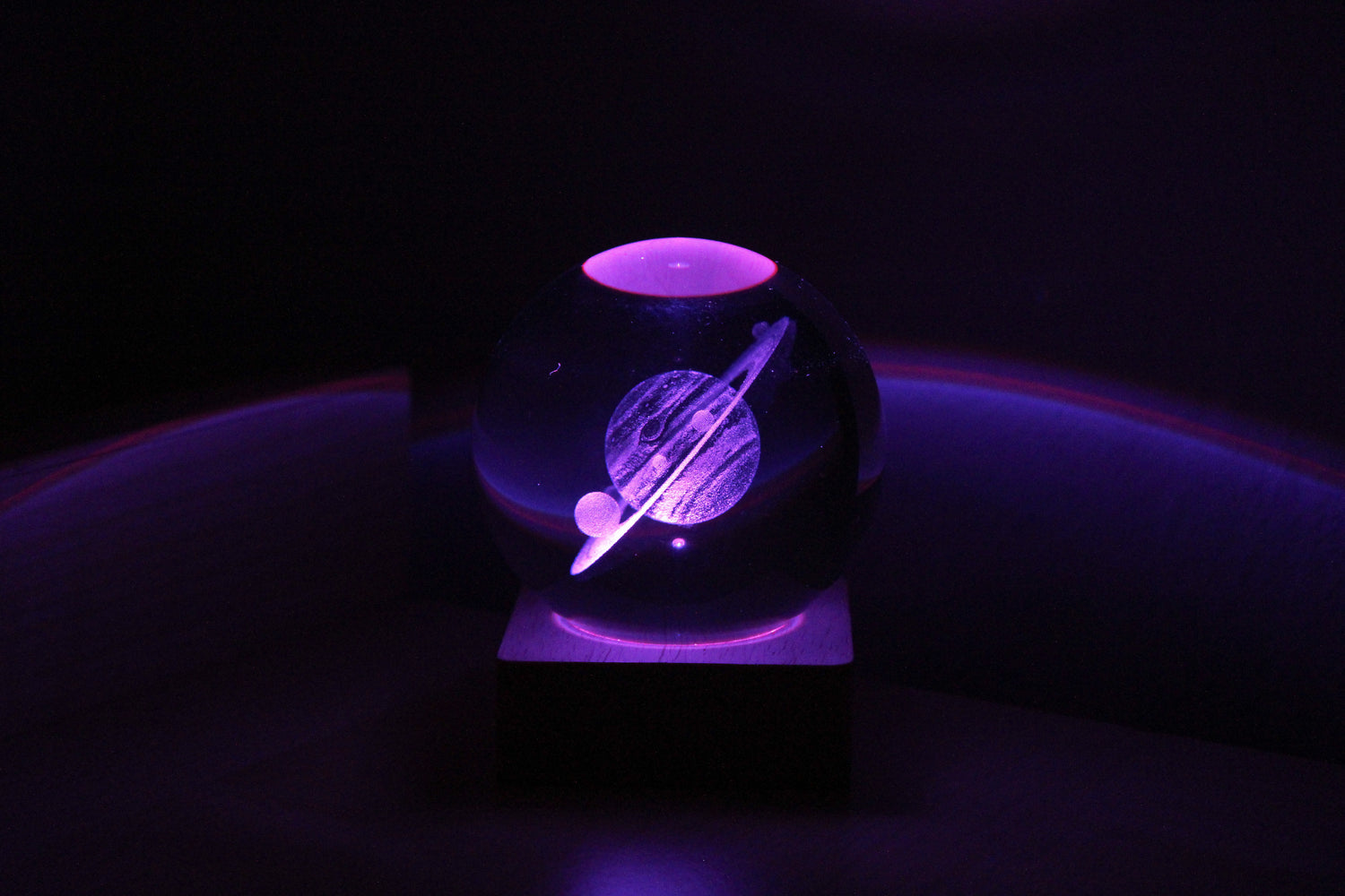 Colorful Galaxy Crystal Lamp