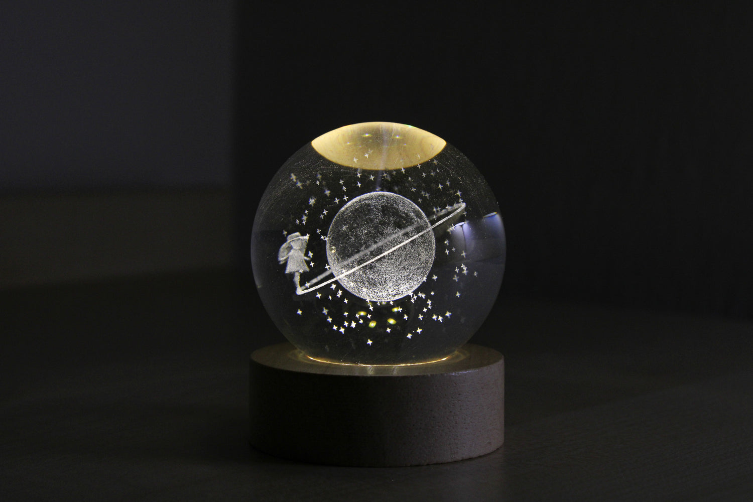 Decorative Crystal Night Lamp