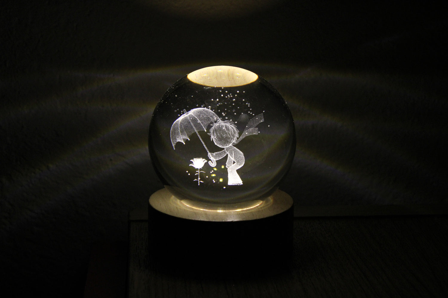 Decorative Crystal Night Lamp